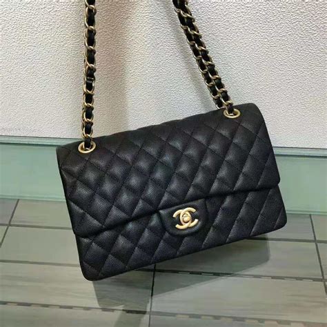 black leather chanel purse - chanel calfskin leather handbags.